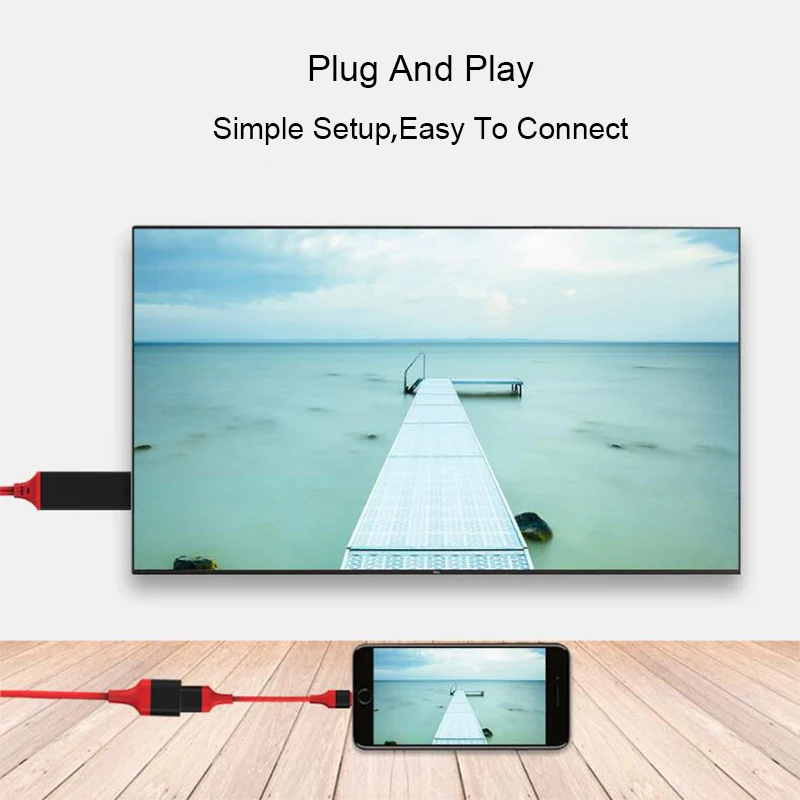 sumai video cable aux usb audio cable 1080p suitable for android apple type c 3 in 1 hdtv mobile phone to hdmi projection line free global shipping