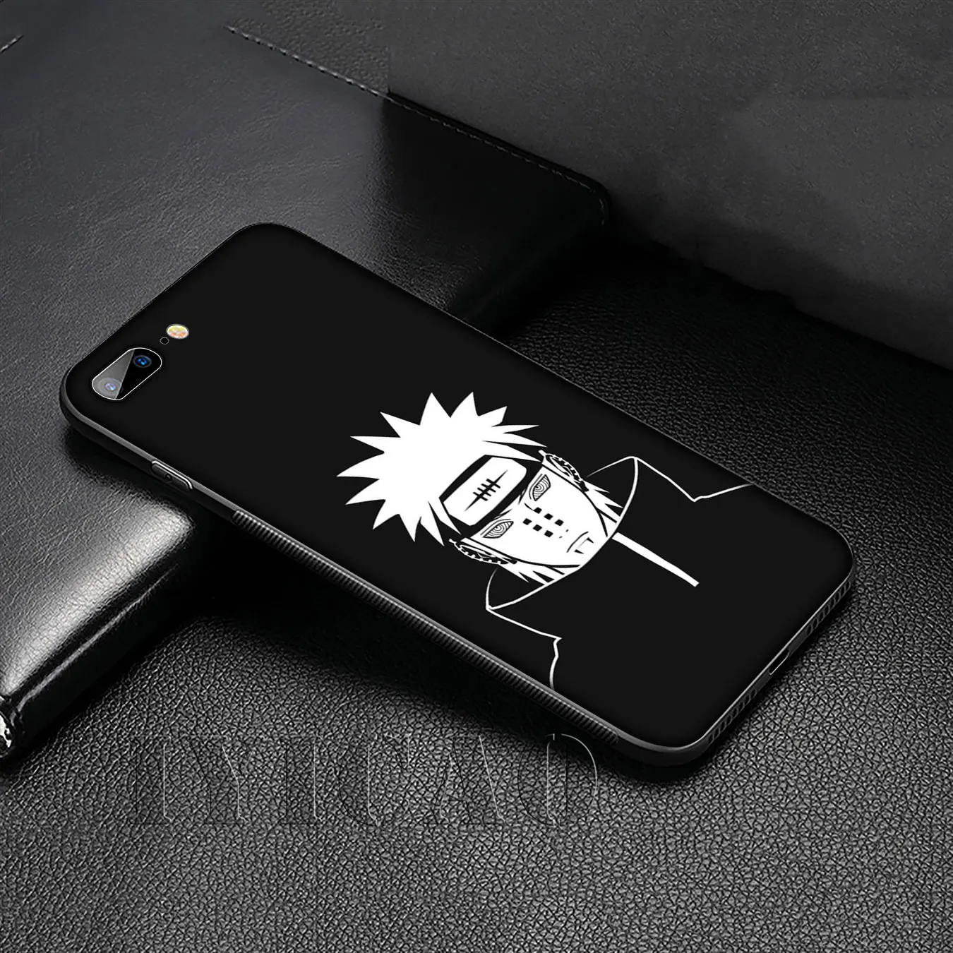 Akatsuki логотип Наруто ведущий Мягкий силиконовый чехол для iPhone 11 Pro XR X XS Max 6 6S 7 8 Plus 5