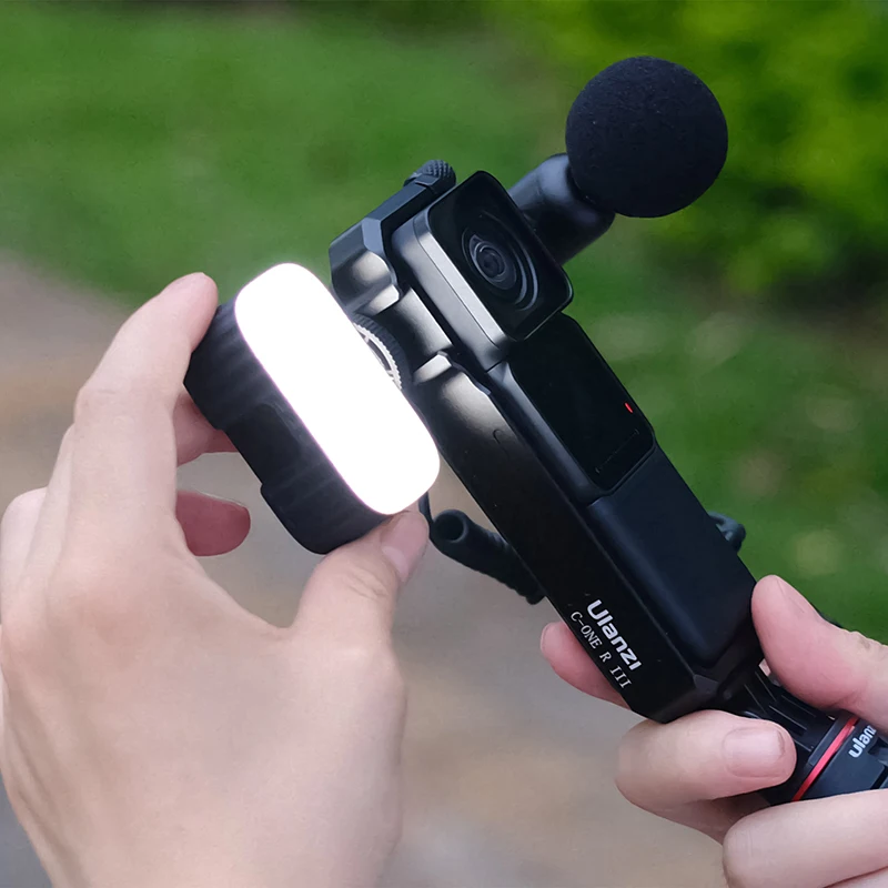 Металлическая Вертикальная клетка для съемки Ulanzi Insta360 ONE R с двойным креплением