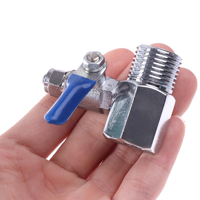 

1PC Feed Filter Water Adapter Ball Valve Tap Reverse Osmosis Switch Alloy Durable 1/2" Female to 1/4" Water Filter System
