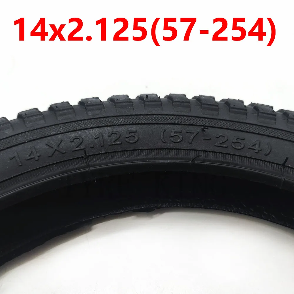 14 дюймов 14x2 125 (57 254) внутренняя и внешняя шины пневматические колесные для детей