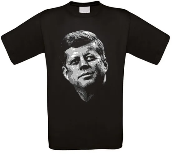 Футболка с принтом Джон Ф Кеннеди Jfk USA Toutes Tailles Neuf | Мужская одежда