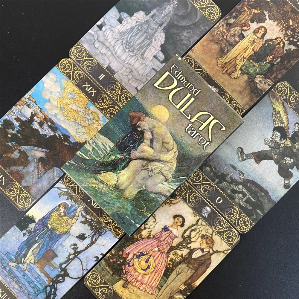 

Карты Таро Эдмунд дулак, полная английская колода, настольная игра с эл. Книжкой