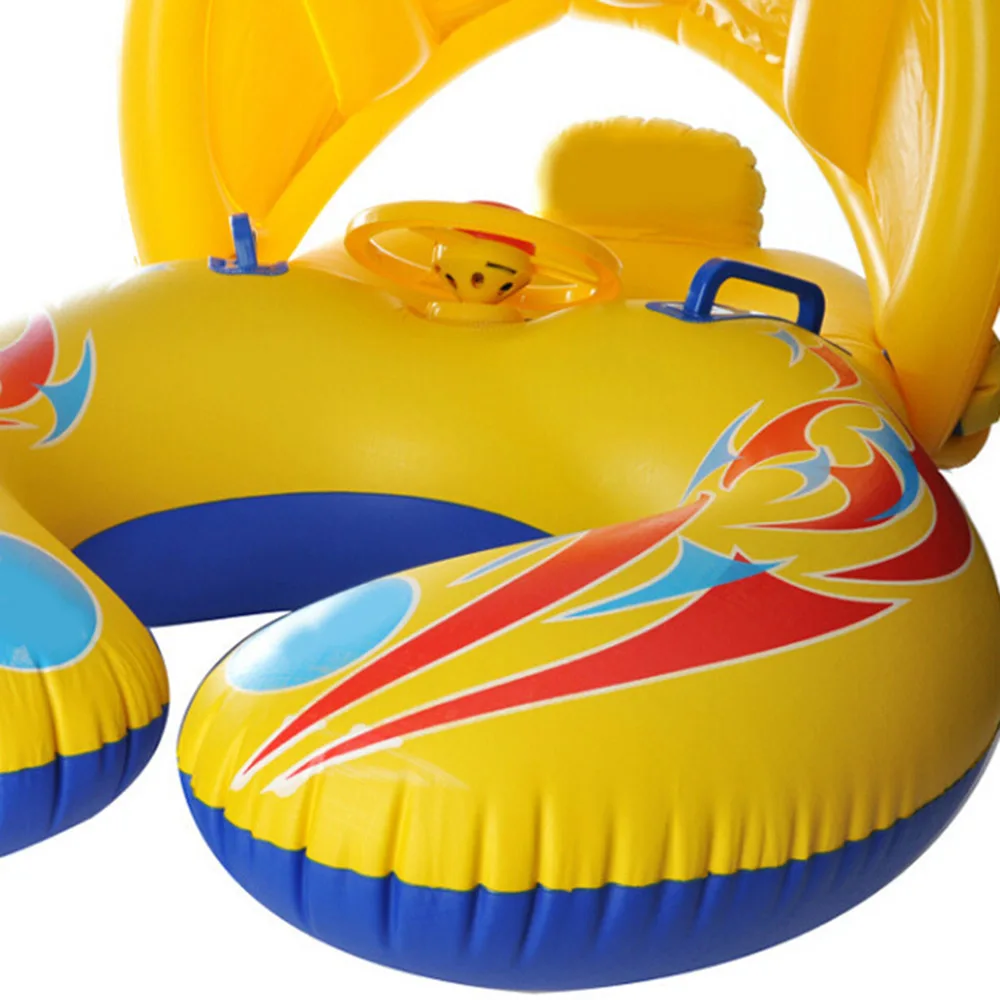 Надувное кольцо для матери и ребенка плавательный круг надувной тренажер