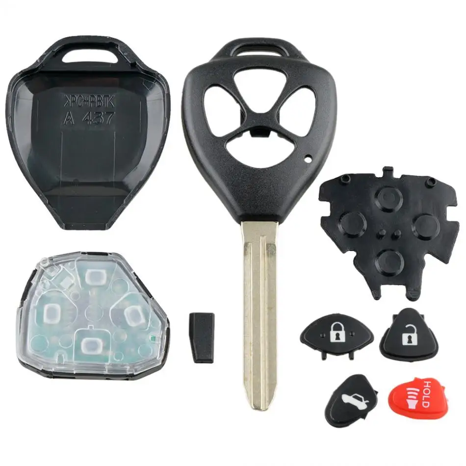 Удаленный умный Автомобильный ключ Замена 314 МГц 4 кнопки Брелок дистанционного