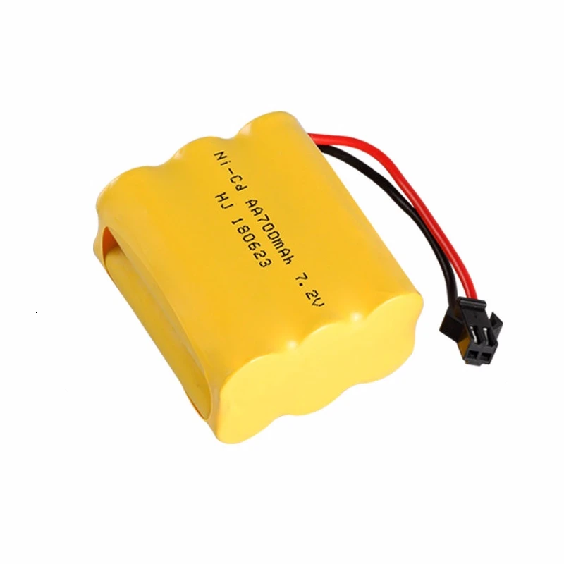 (SM Plug) Ni-CD 7.2v 700mah Battery + USB Charger For Rc toys Car Tank Train Robot Boats Guns AA Rechargeable Pack | Игрушки и хобби