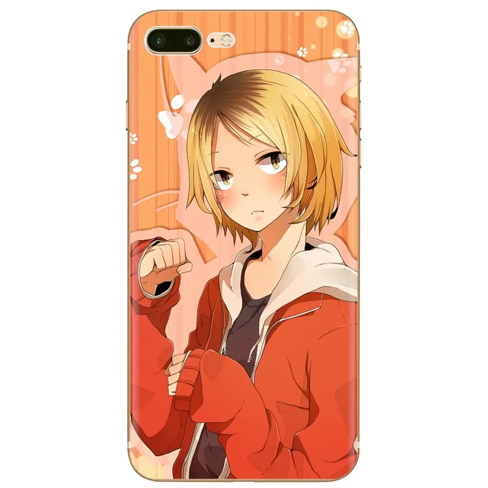 TPU Silicone Case Kenma Kozume of Haikyuu Anime Print For iPhone 11 Pro 4 4S 5 5S SE 5C 6 6S 7 8 X XR XS Plus Max iPod Touch | Мобильные