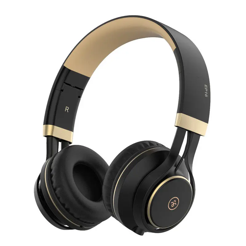 New black no box Красочные игровая гарнитура EP16S 3,5 мм проводной повязка fone de ouvido складной стерео бас гарнитуры геймера для офиса музыкальные наушники - Цвет: New black no box