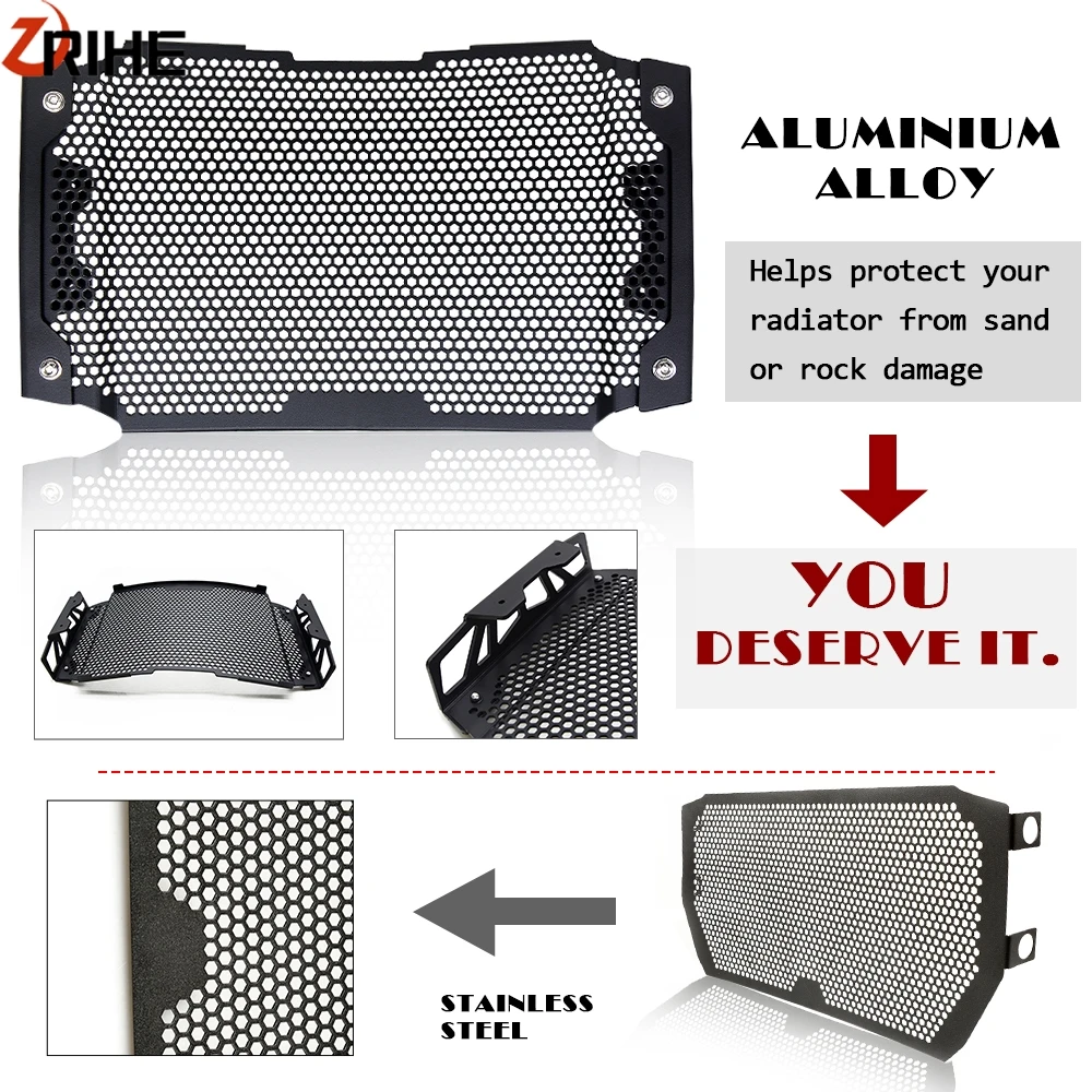 

For 790D. 790 duk. 2018 2019 Motorcycle Radiator Grille Guard Protection GrillCover Protecte