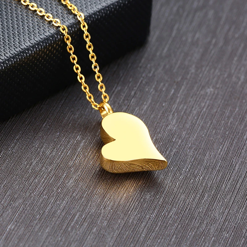 Forever In My Heart контейнер урна кулон мужской из нержавеющий стали памятный золы Keepsake