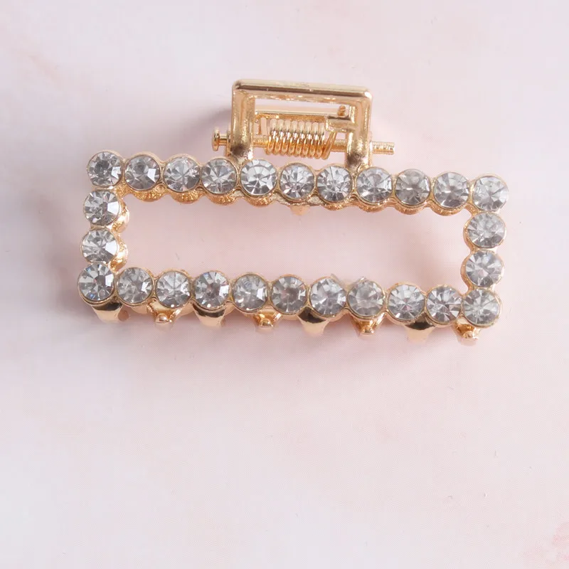 Модная одежда для девочек волосы коготь геометрический искусственный жемчуг