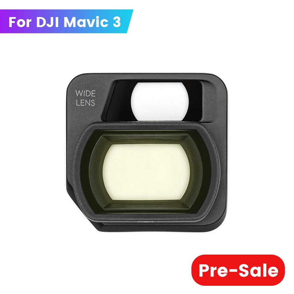 

Оригинальный широкоугольный объектив DJI Mavic 3 108 FOV 15,5 мм эквивалентное фокусное расстояние для DJI Mavic 3 /DJI Mavic 3 Аксессуары для Дронов