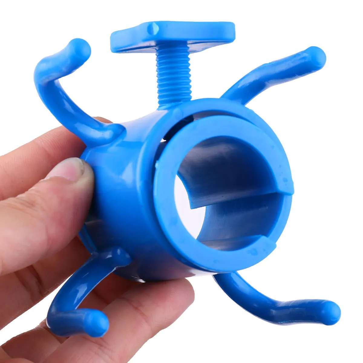 Прочный пластиковый пляжный зонт с 4 зубцами подвесной крючок для полотенец