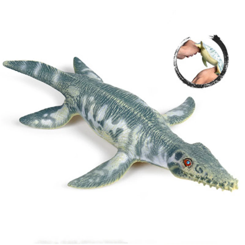 DIY моделирование Доисторическое животное морской динозавр рыба ПВХ Фигурки