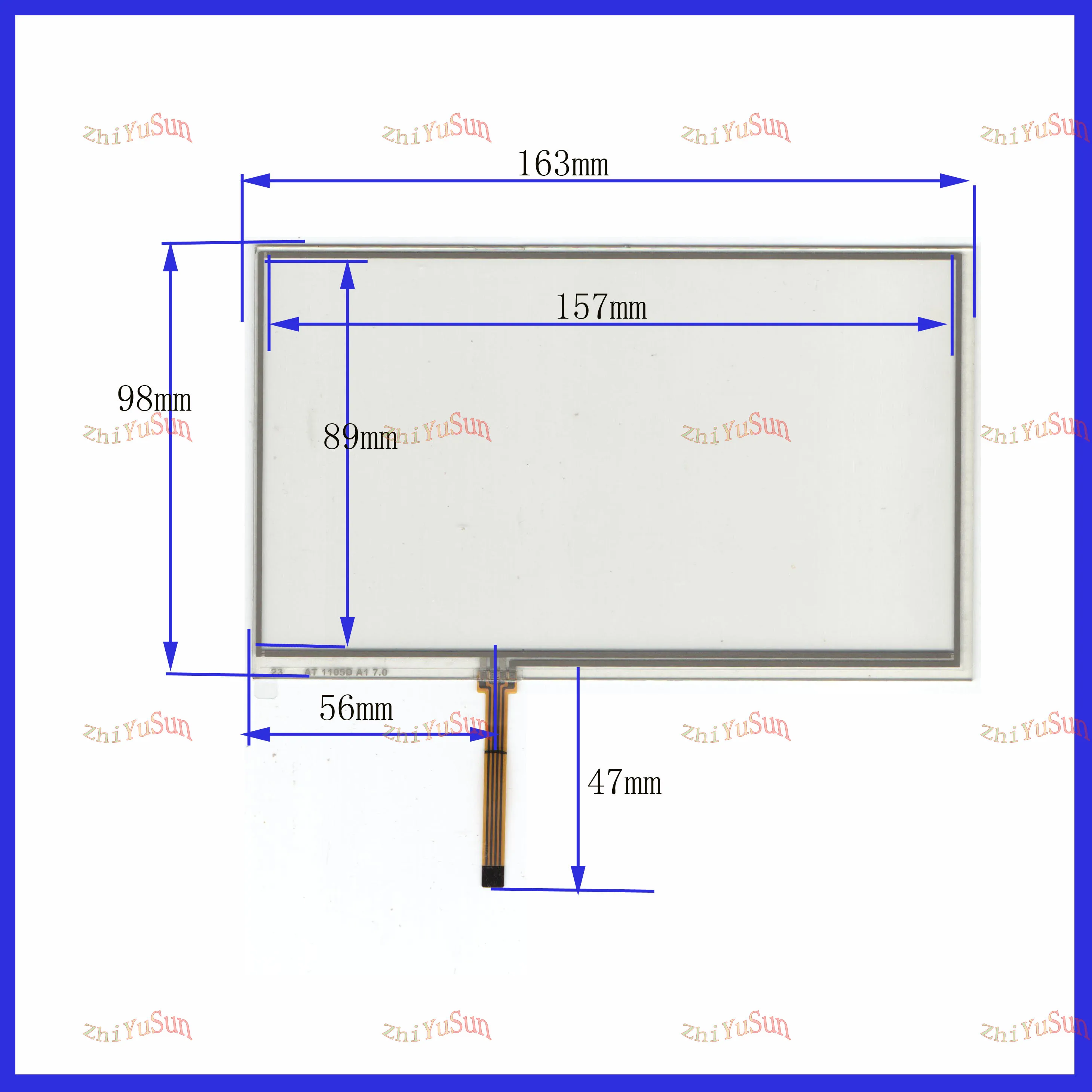 ZhiYuSun 10 ./ AT1105D A1 7, 0 7- 4-   163*98     blass,   163*98