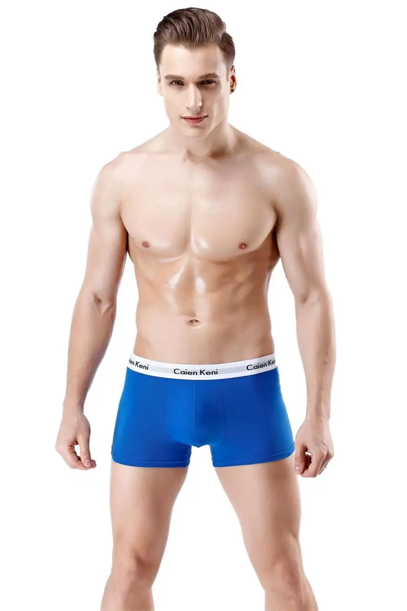 5 шт. модные брендовые новые боксеры нижнее белье для мужчин u-образные выпуклые