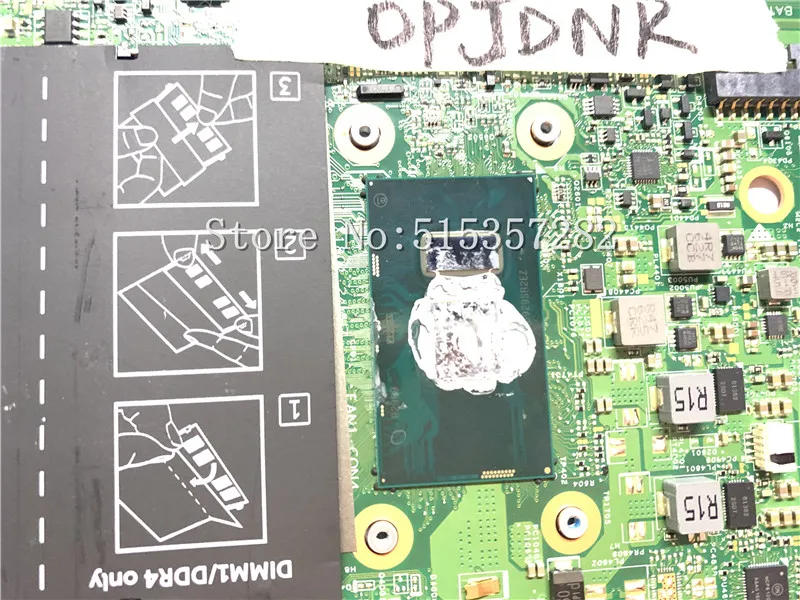 Материнская плата для ноутбука Dell Inspiron 5368 5568 I7-6500U 0PJDNR | Компьютеры и офис