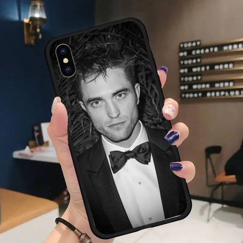 

Robert Pattinson high quality Phone Case for iPhone 11 12 pro XS MAX 8 7 6 6S Plus X 5S SE 2020 XR