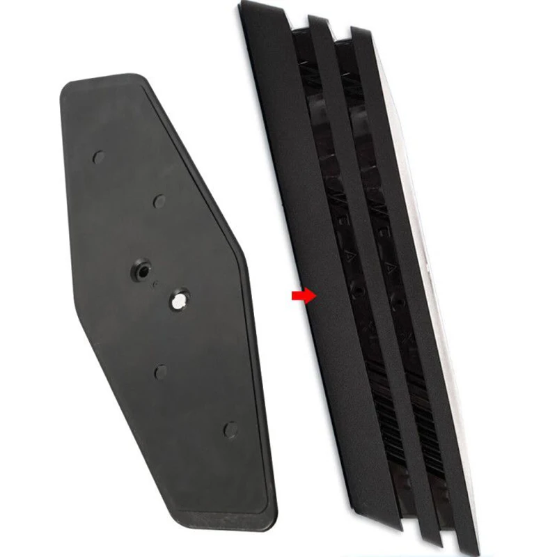 basics magic vertical stand mount holder cradle for ps4 gaming console black free global shipping