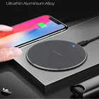 Беспроводное зарядное устройство Qi 10 Вт, зарядное устройство для телефона, беспроводная док-станция для быстрой зарядки для iPhone, Samsung, Xiaomi, Huawei, беспроводное быстрое зарядное устройство QI