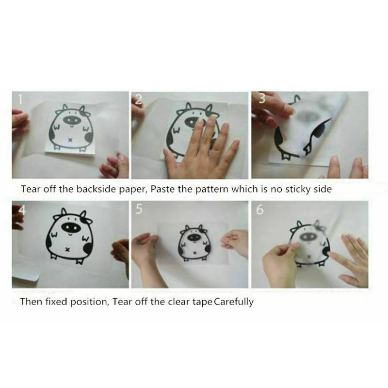 10 м/рулон прозрачной ПЭТ лента горячей передачи бумажная печатная наклейка