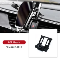 hot price car holder bracket for mobile phone cell dashboard air vent stand clip mount gps for mazda cx4 cx 4 2016 2017 2018