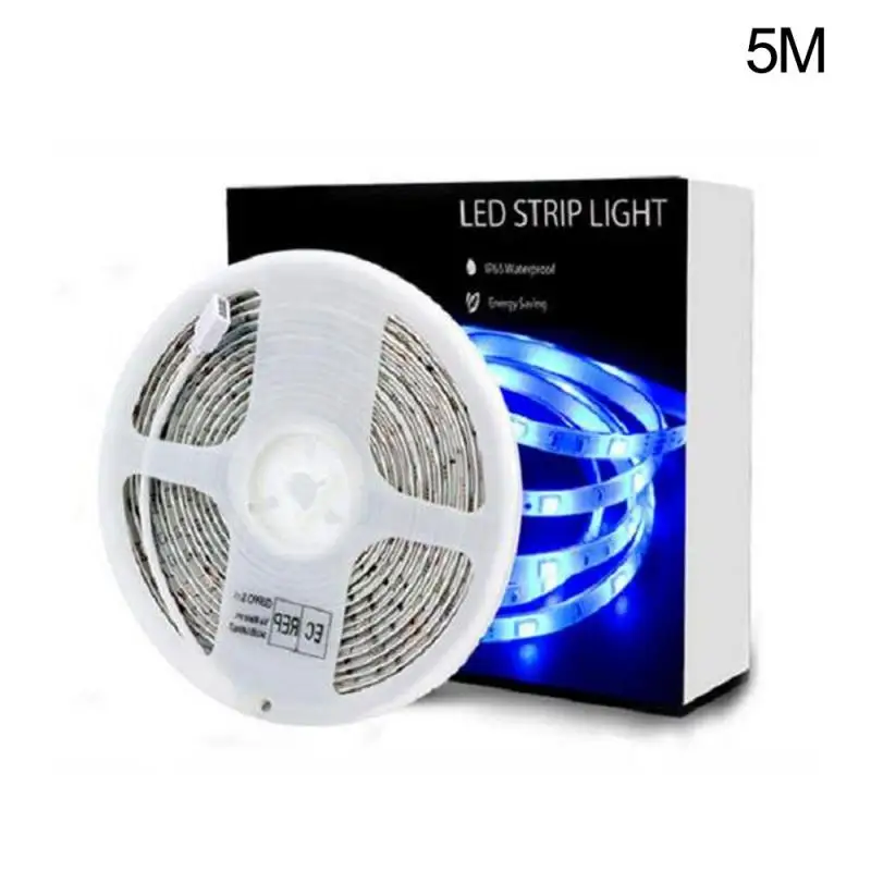 Светодиодная лента гибкая Водонепроницаемая 5/10 м RGB 5050 светодиодсветильник