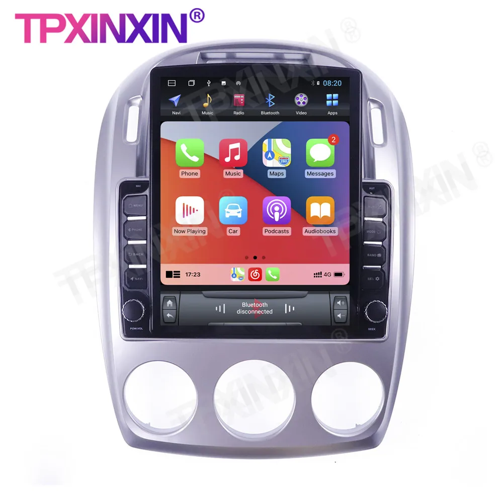 저렴한 기아 Cerato 2005-2007 테슬라 화면 128G 안드로이드 10.0 자동차 멀티미디어 플레이어 Headunit 오디오 라디오 네비게이션 무선 Carplay