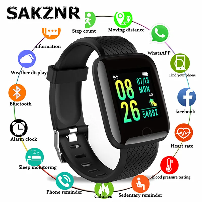 sakznr d13 smart watch m3 fitness heartrate watch smart wristband sports watches smart band men women ip67 waterproof smartwatch free global shipping