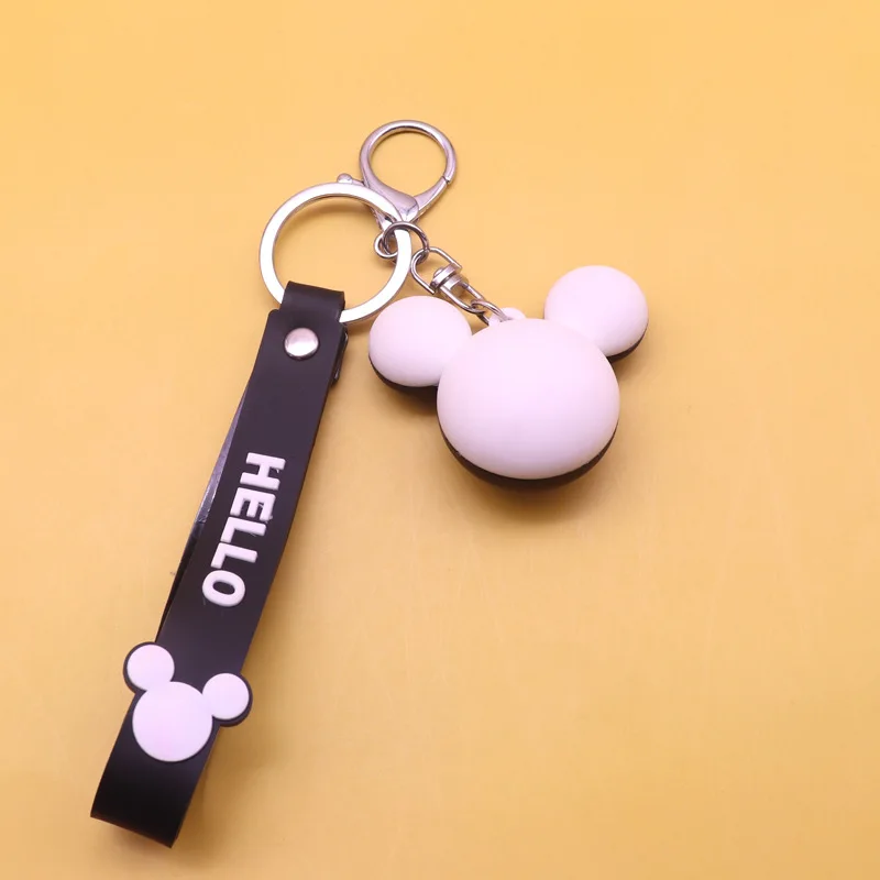 

Creative cute rabbit schoolbag pendant cartoon doll key chain pendant ins plush doll car key chain ring