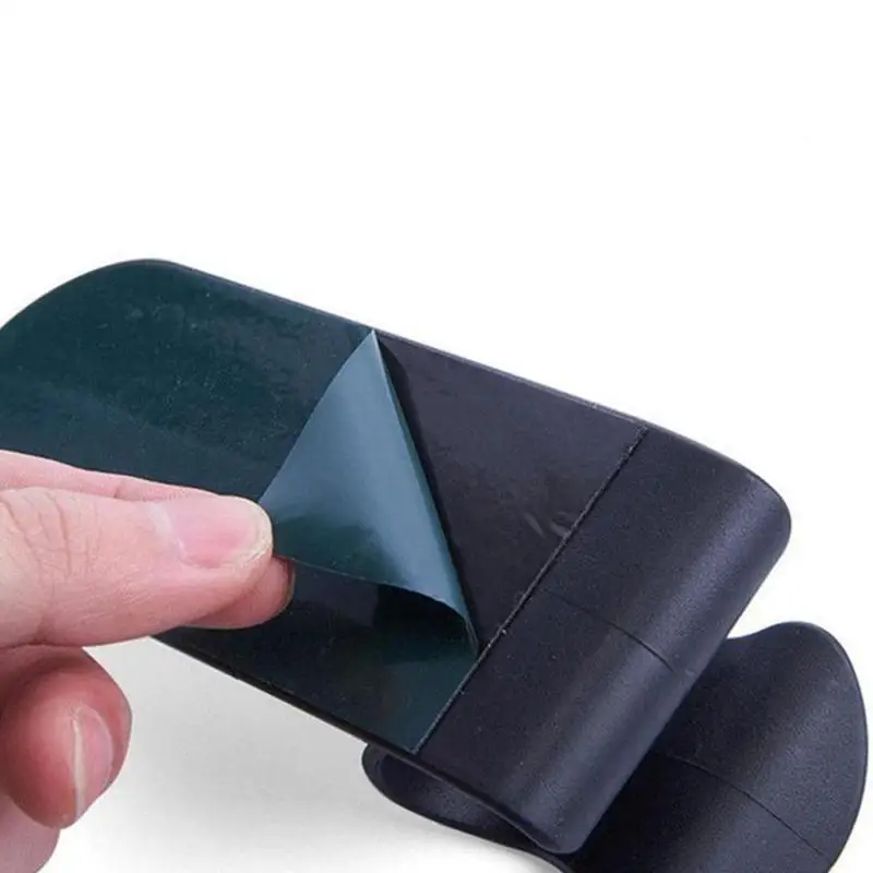 

Fashion Wall Mounted Car Umbrella Holder Multifunctional Stickable Small Hook Rack Black Color