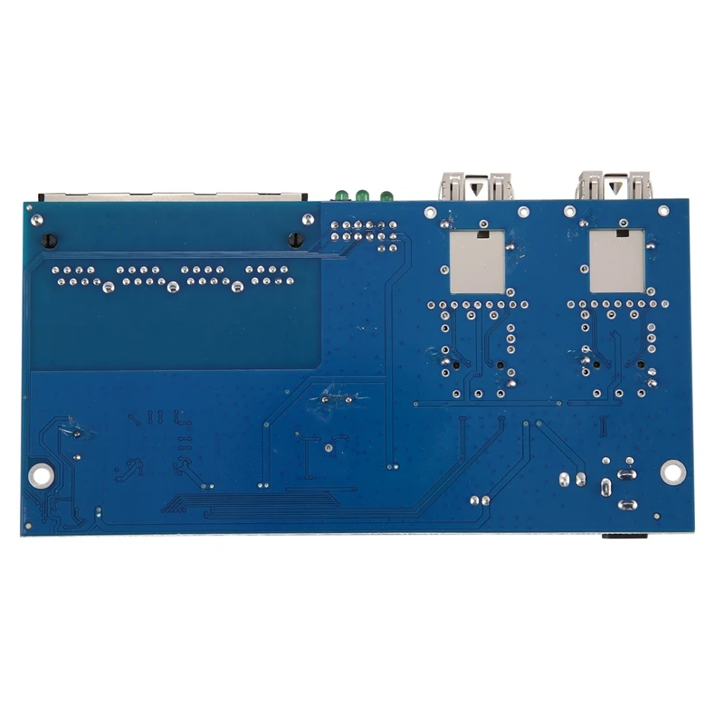 10/100/1000M 4 RJ45 UTP 2 SFP волокно Порты и разъёмы волоконно-оптический медиа-конвертер
