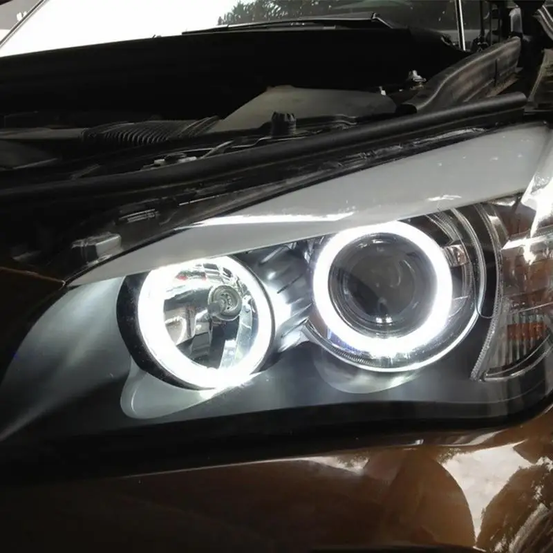 Автомобильные светодиодные фары ангельские Canbus 10 Вт для BMW 3 серии E90 E91 325i 325xi 328i