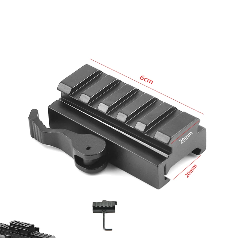 Тактический 5 solt QD быстроразъемный AR 15 M16 Адаптер для крепления в красный горошек