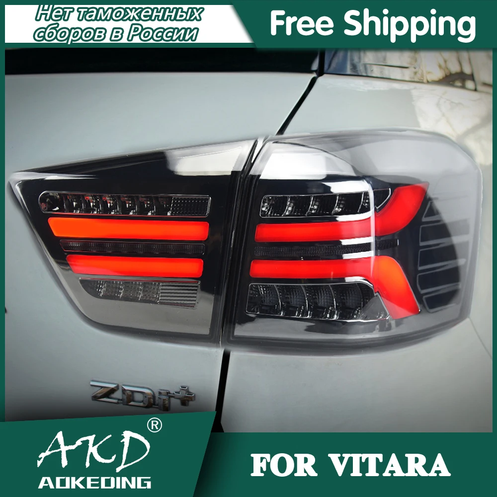 

Tail Lamp For Car SUZUKI VITARA 2016-2020 Brezza Tail Lights Led Fog Lights DRL Day Running Light Tuning Car Accessories