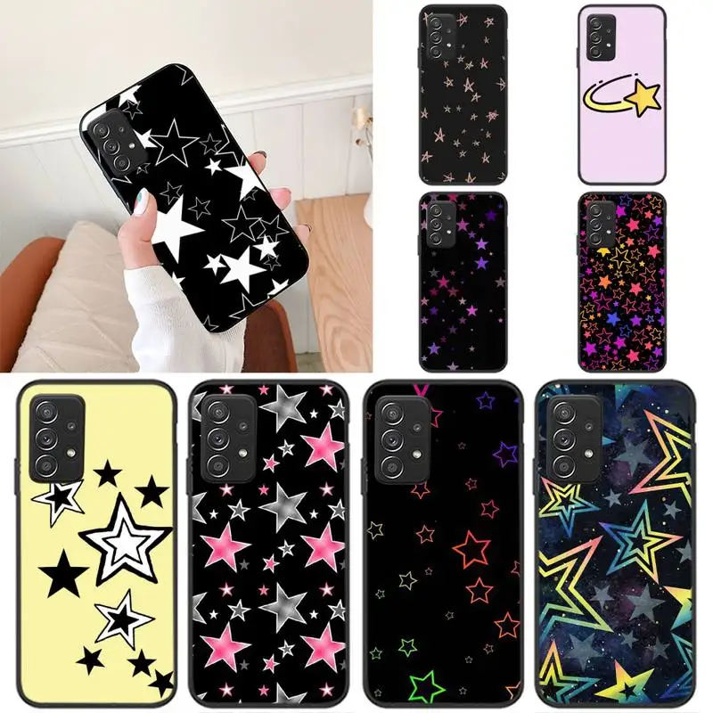 

Stars Phone Case For Samsung Galaxy S10 S20 S21 Note10 20Plus Ultra Shell