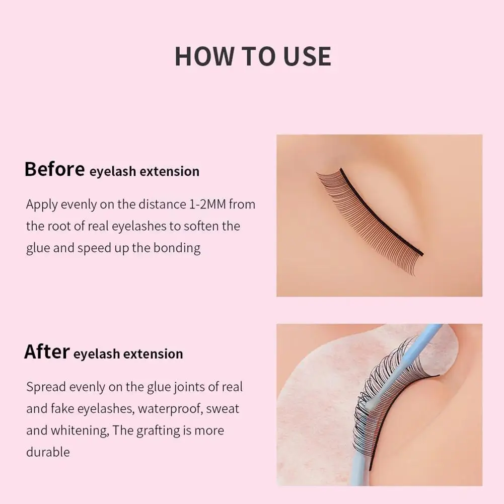 

15ml Lashes Super Bonder For Eyelash Extension Bonder Grafting Eyelash Glue Quick Drying Long Last Eyelash Glue Companion J7o6