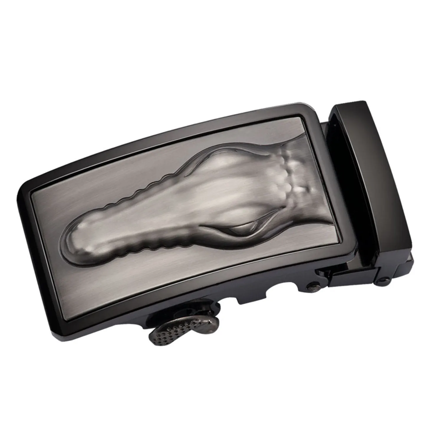 Модная Автоматическая пряжка для ремней с леопардовой головкой 3 5 см храповым