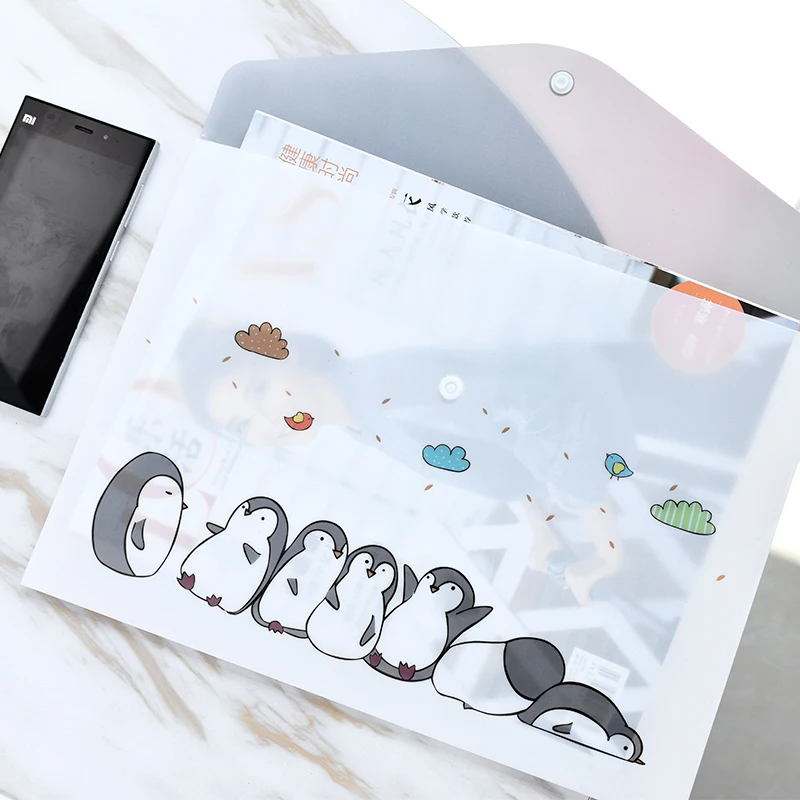 

Папка для документов, прозрачная, ПВХ, A5, 2019 г., в ассортименте