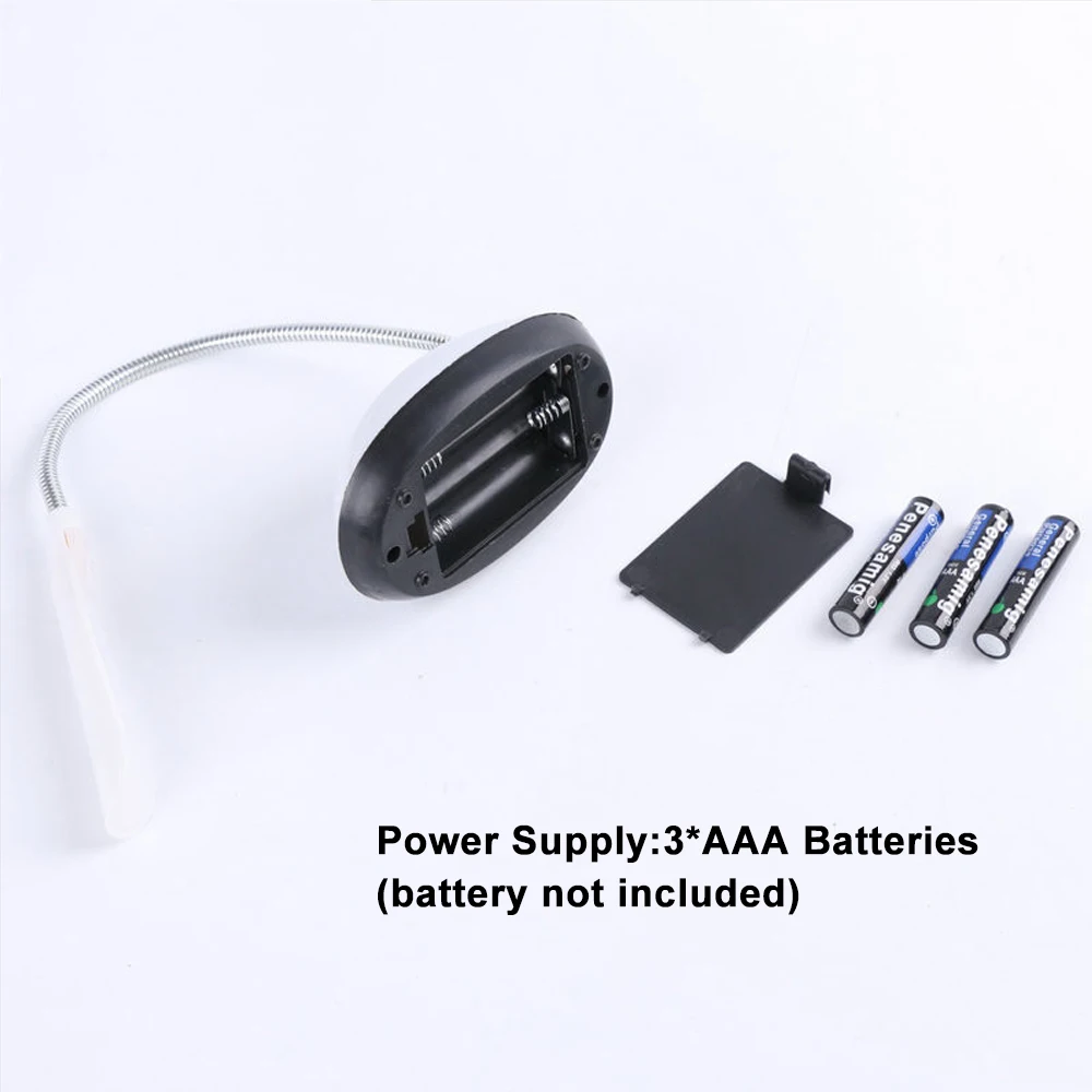 Светодиодный настольный светильник льная лампа для чтения и с 3 аккумуляторами