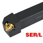 Держатель инструмента для резьбы SER1212H11 SER1616H11 SER2020K16 SER2525M16 SER2525M22 + 10 шт. 22EIR AG60 VP15TF16EIR AG6055 VP15TF UE6020