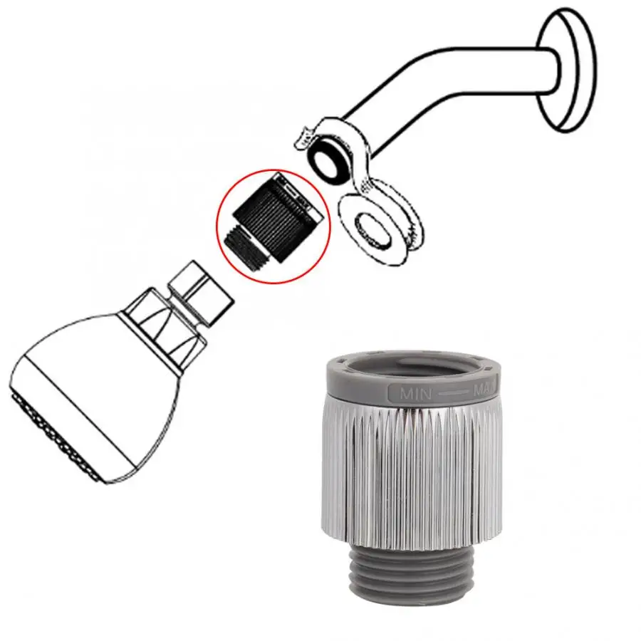 Поток воды винт регулятора для велосипеда-в Насадки душа поток воды/Давление