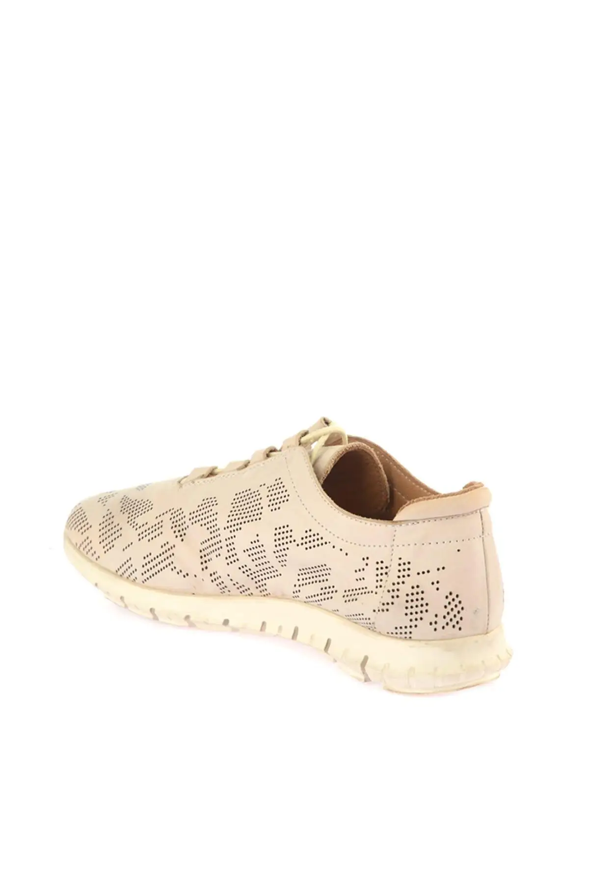 Жемчужные бежевые женские кроссовки 120130008284 | Обувь