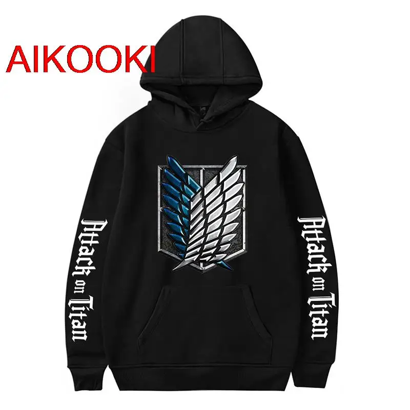 

Popular 3D Fashion Men Women Hooded Attack on Titan 3D Anime Hoodies Cosplay Long Sleeve Attack on Titan Personality Pullovers