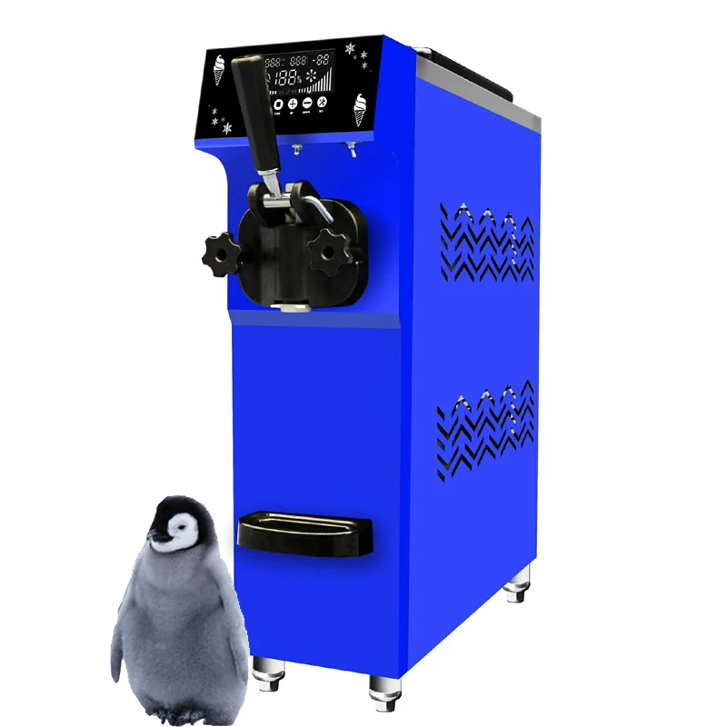 

Counter Top Long Life Small Soft Ice Cream Make Machine Commercial Home Table Ice Cream Maker 220V 110V
