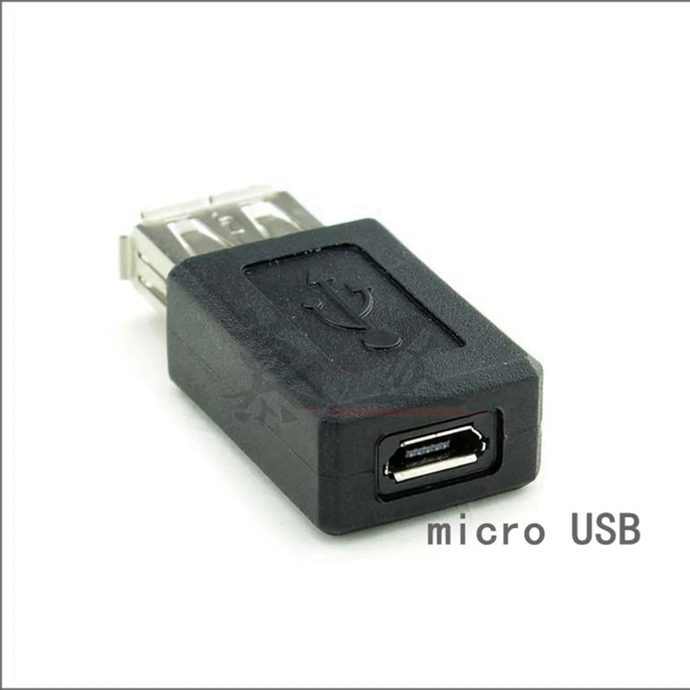 Переходник с USB 2 0 типа А на Micro и MINI B черный оптовая продажа|Компьютерные кабели