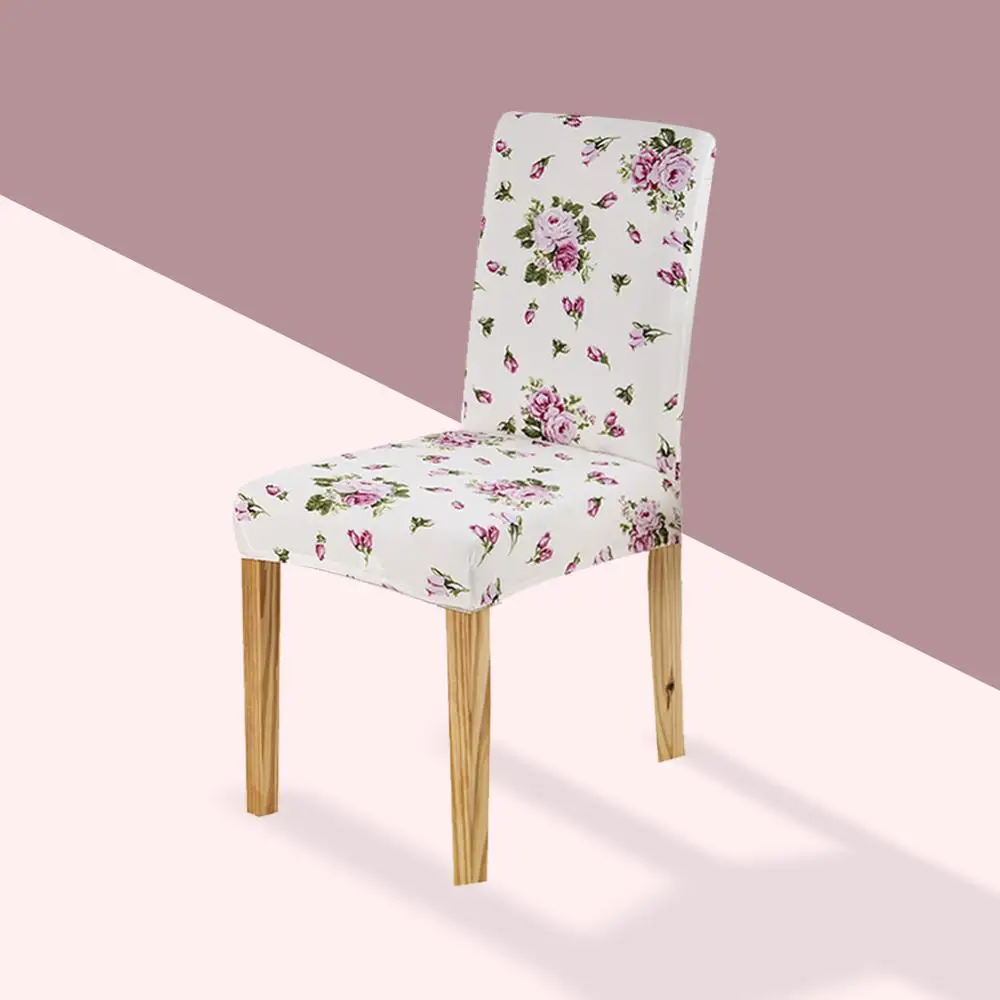 Чехол на стул для столовой из спандекса съемный эластичный чехол банкета