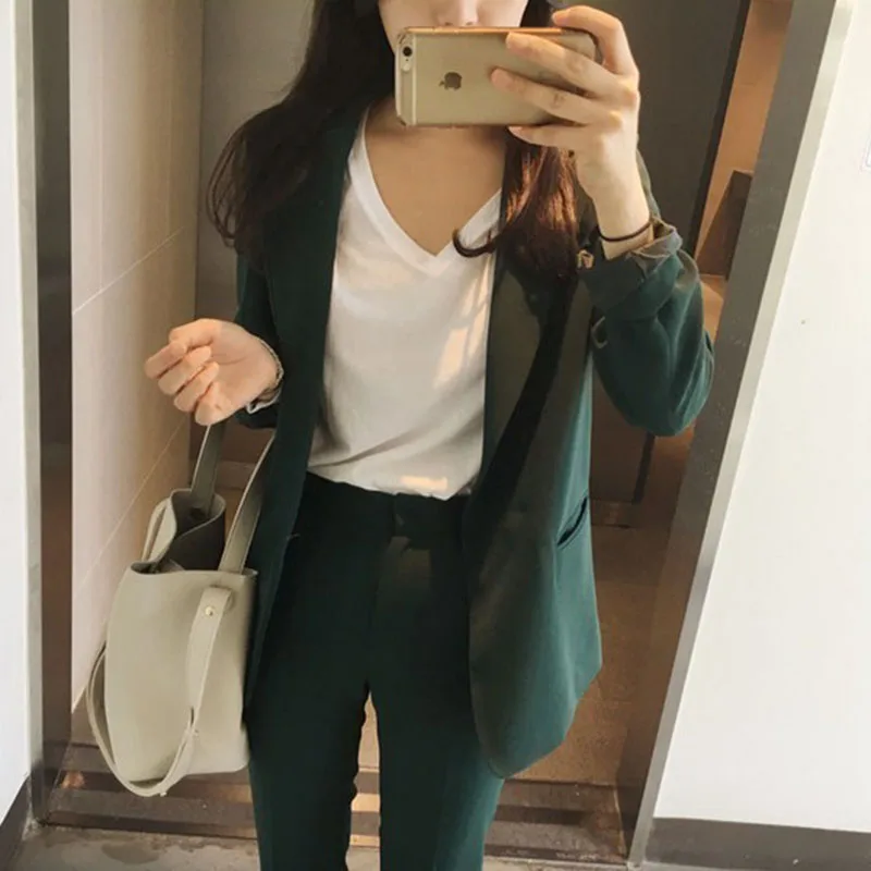 Женский комплект из 2 предметов костюм 2020 новый стиль женский маленький модный