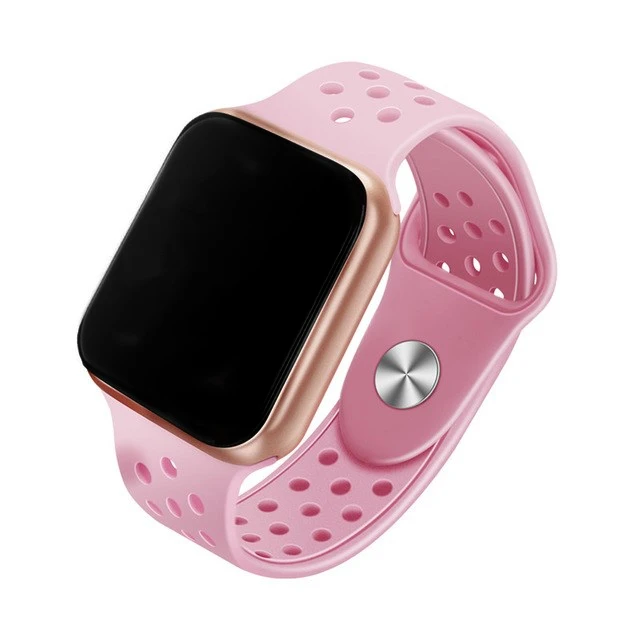 gold pink LUOKA F9 умные часы IP67 водонепроницаемые 15 дней в режиме ожидания пульсометр кровяное давление Smartwatch Поддержка IOS Android - Цвет: gold pink