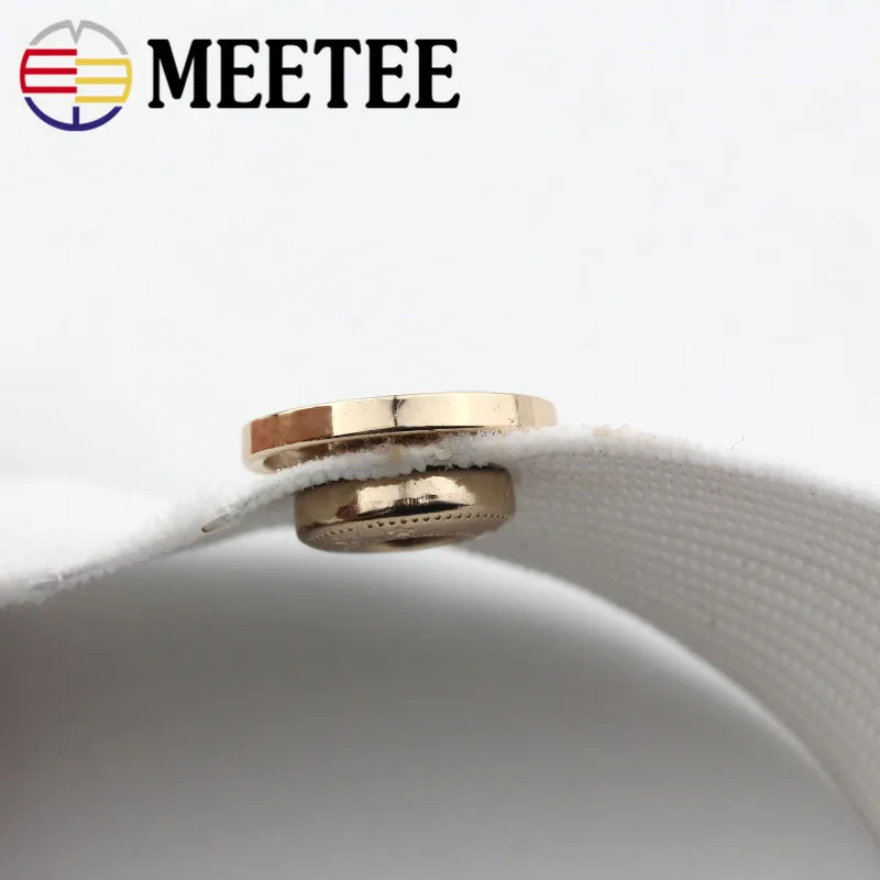 10 комплектов экологичные плоские металлические кнопки пальто костюмы шитье